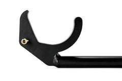 Camco Eaz-Lift in use on trailer lifting spring bar for safer, one-person hookup