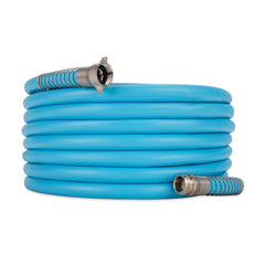 Camco EVOFlex front packaging showing 50-ft hose and benefits