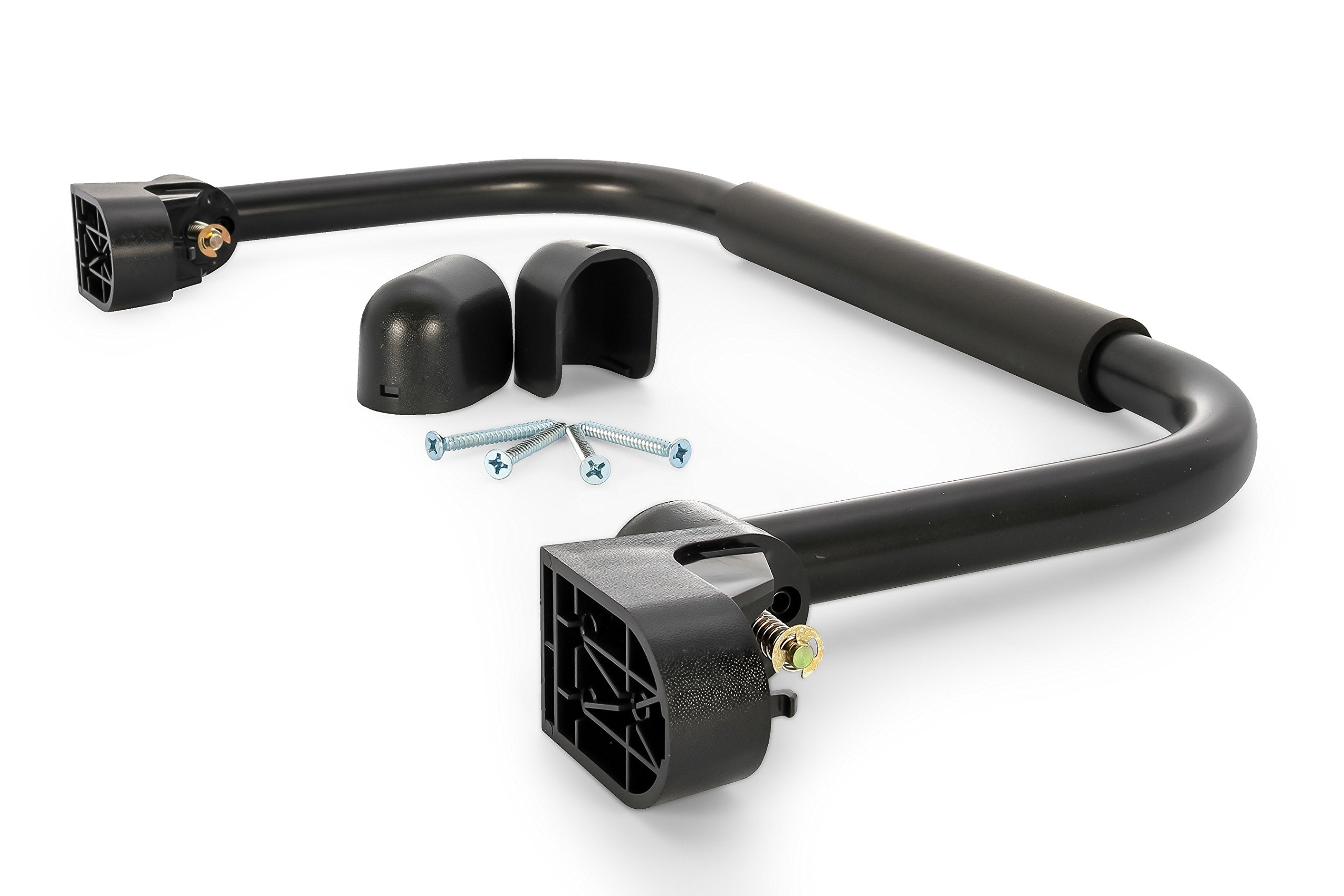 Camco front view of handle showing solid support and easy reach