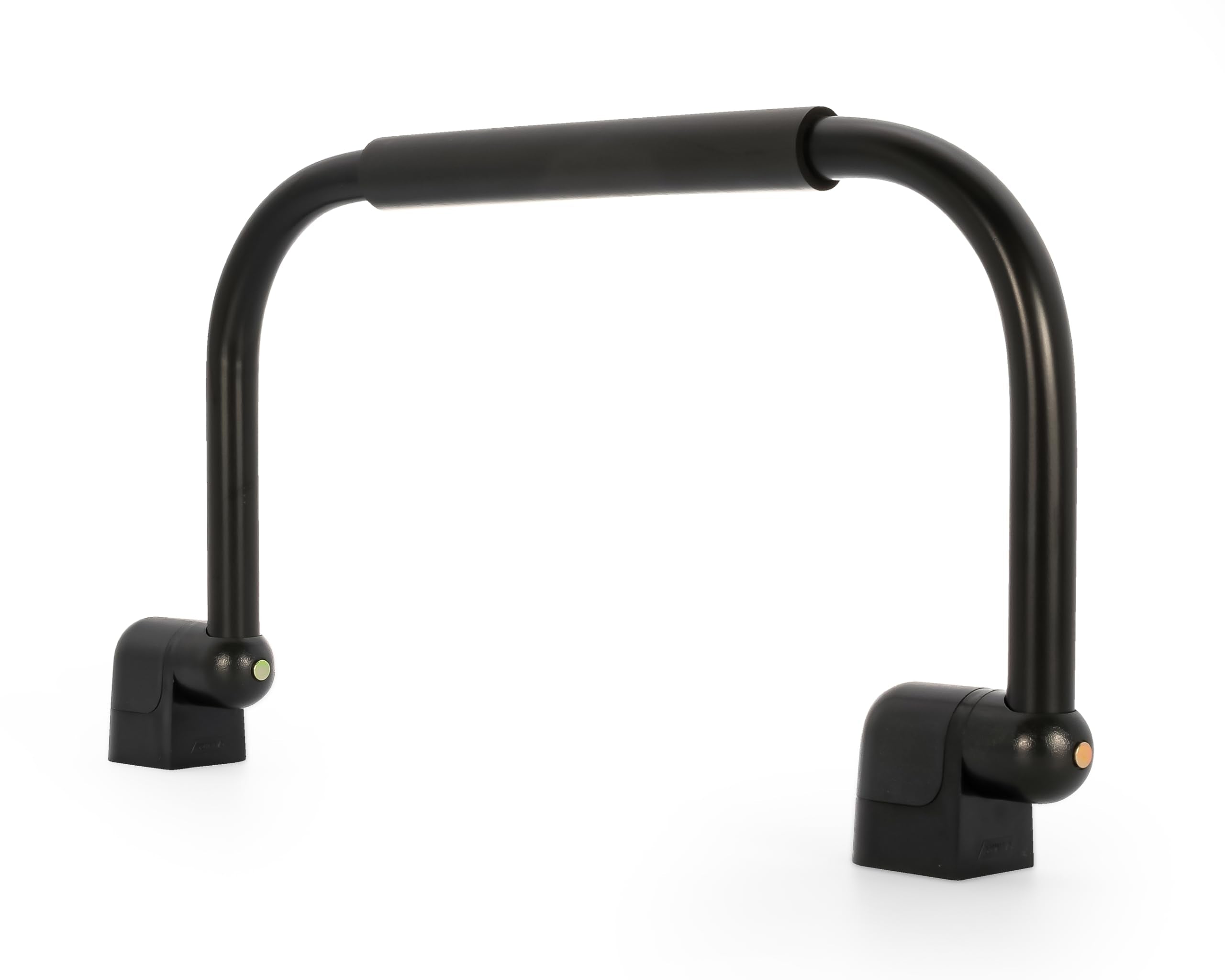 Camco mounted next to RV door providing stable entry support