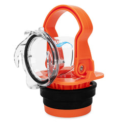 Camco front view of Rhino adapter showing overall design and leak protection