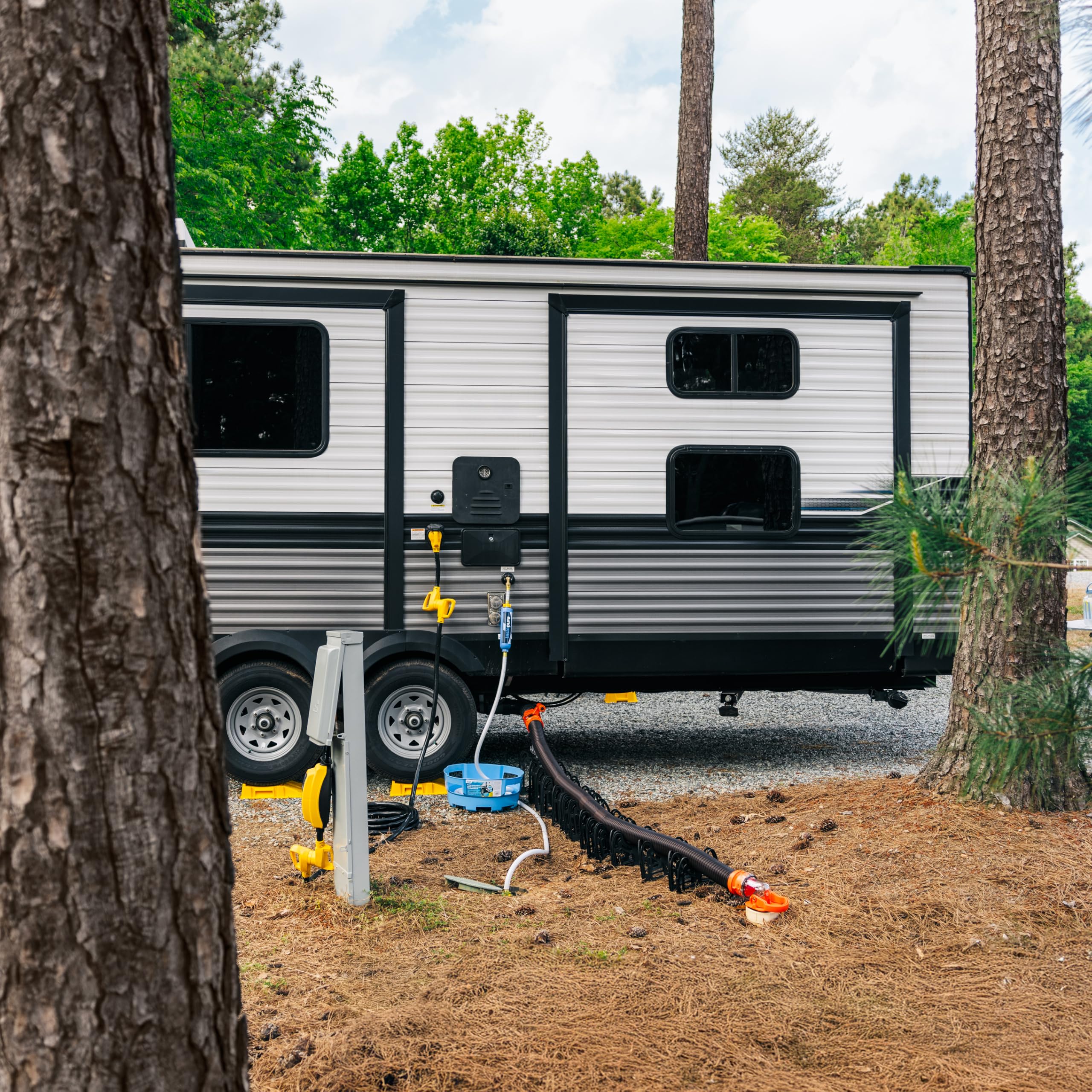 Camco TastePURE at campsite showing reliable potable water on the go