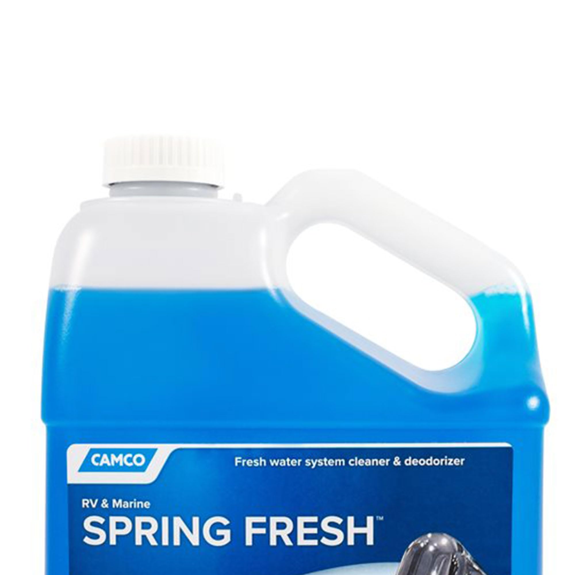 Camco solution circulating from RV faucet to refresh water lines