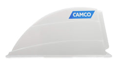 Camco vent cover removable louver close-up showing maintenance access benefit