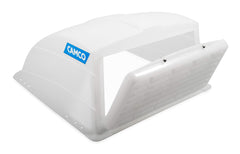 Camco vent cover underside with mounting hardware visible for easy installation benefit