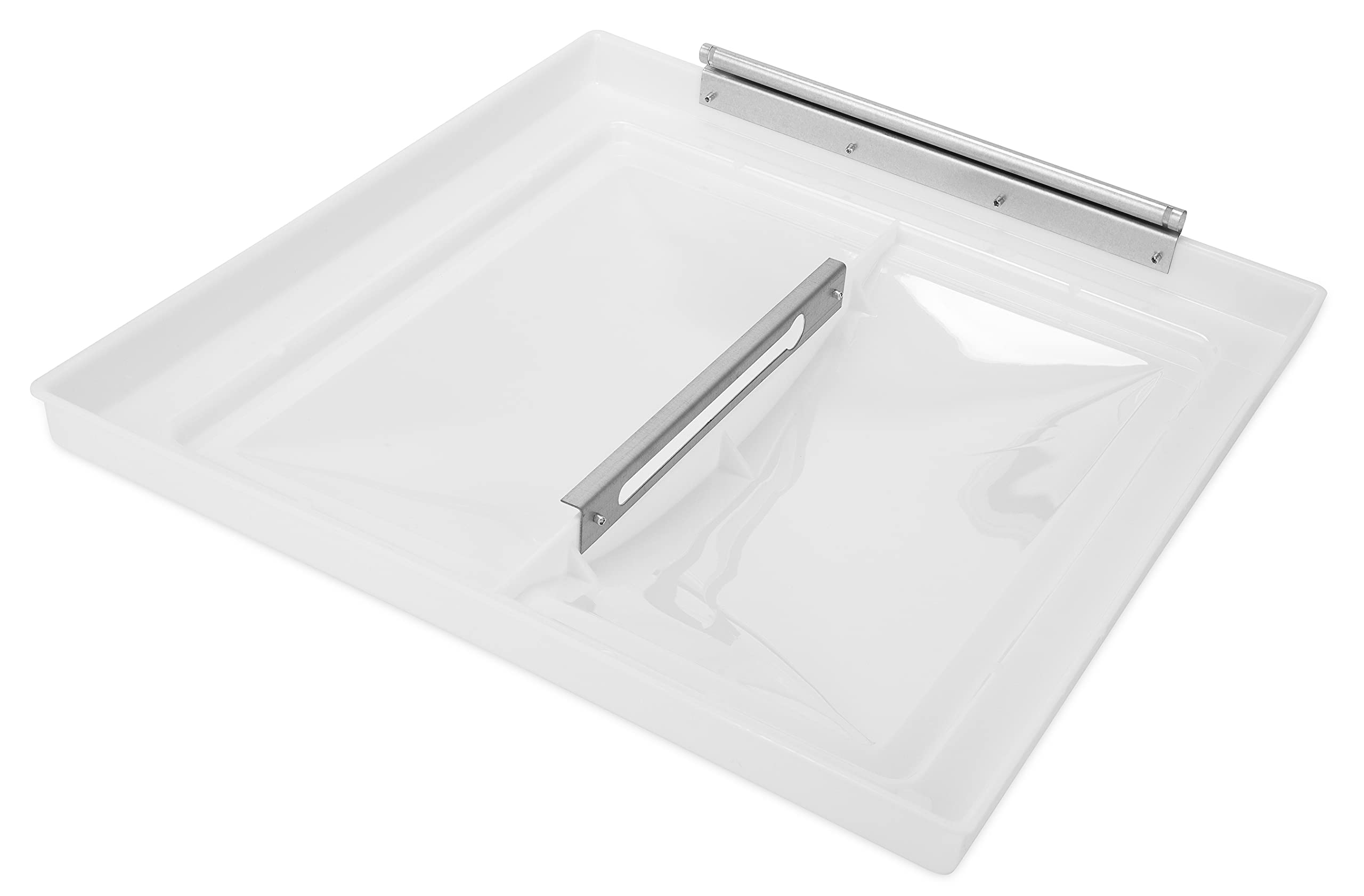 Camco vent lid beside a ruler showing 14x14 size for accurate replacement fit