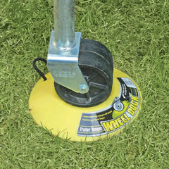 Camco wheeldock rope handle detail for easy carrying and positioning
