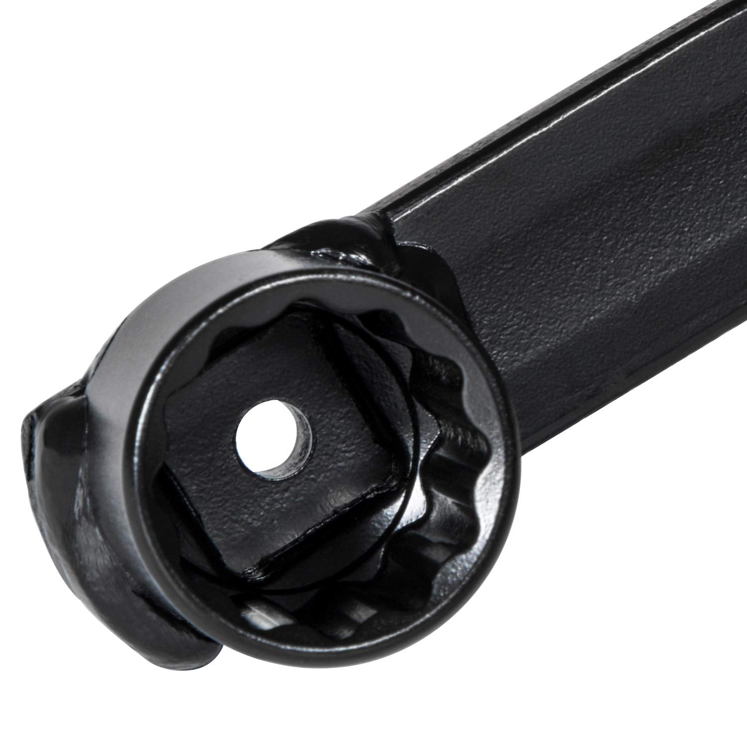Camoo steel finish close-up highlighting durable machining and corrosion resistance