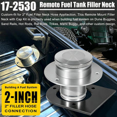 Camoo billet aluminum gas cap close-up showing anodized finish and durable look