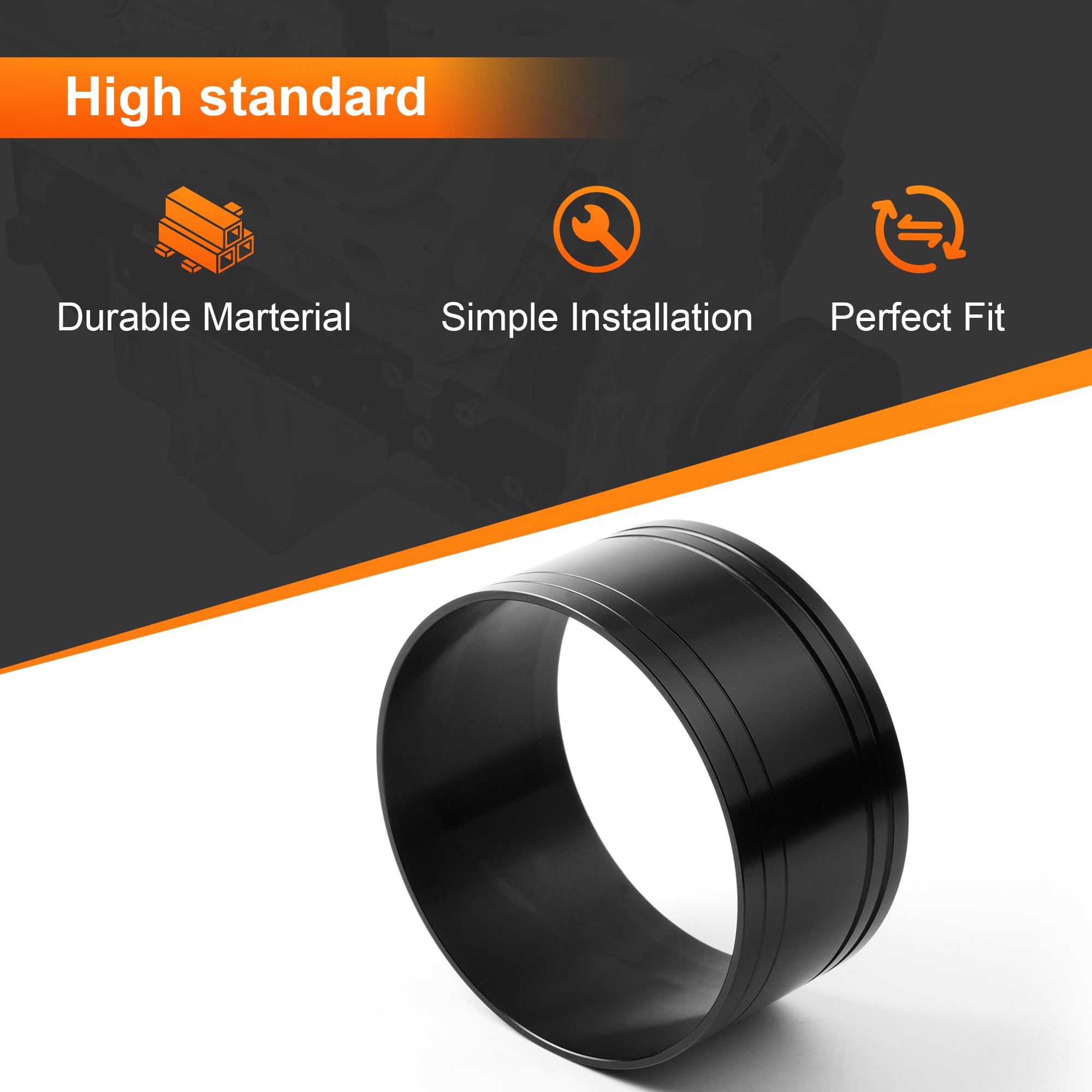 Camotokiit side profile showing consistent thickness for reliable ring compression