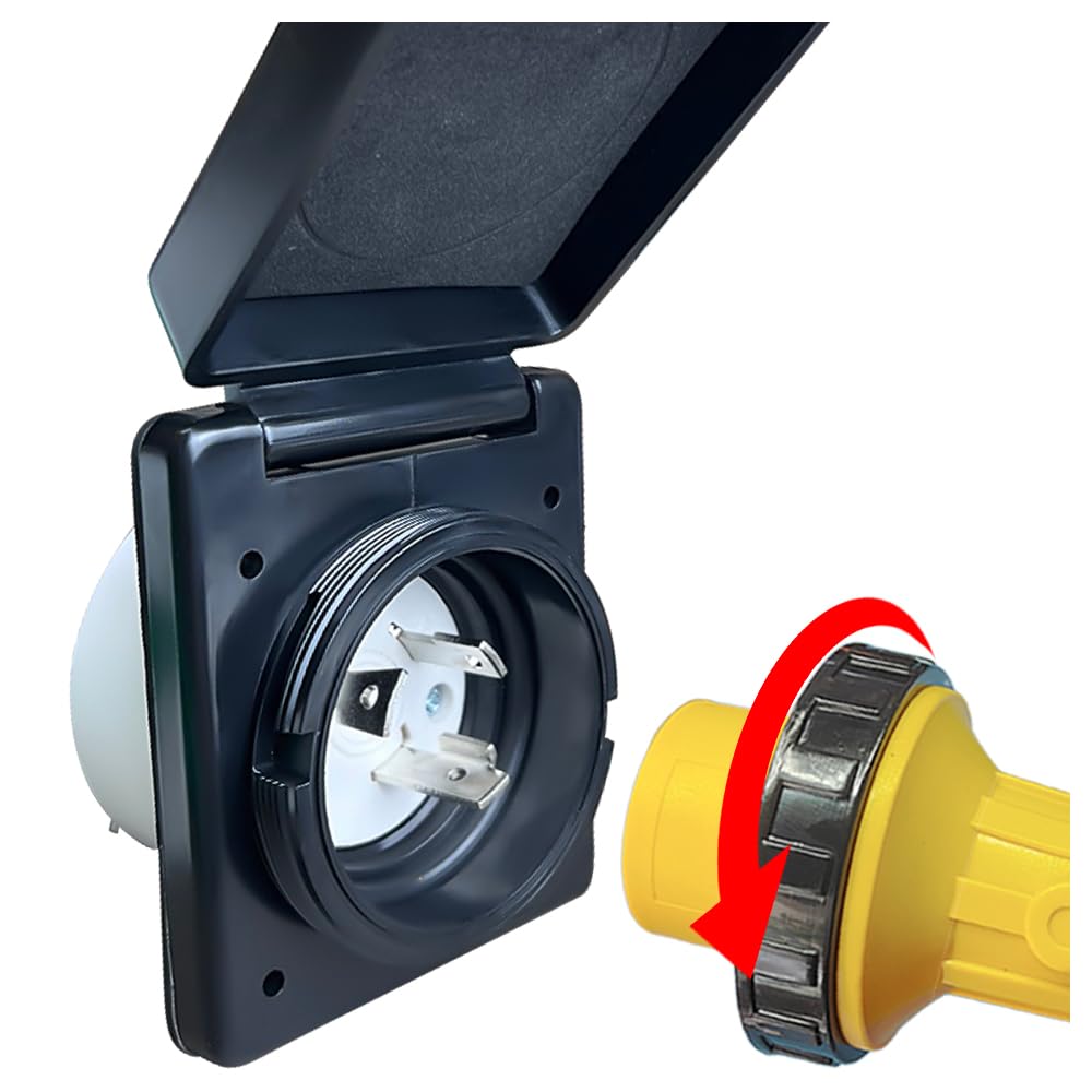 CAMPELIFY connected at a campsite showing dependable shore power supply benefit