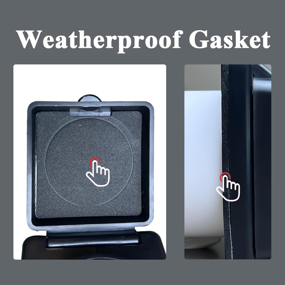 CAMPELIFY interior wiring terminals visible for straightforward wiring and safe connections benefit
