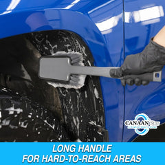 CANAAN STAR rubber-protected head detail cushioning rims and preventing nicks