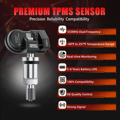 Cangecit sensor side profile with dimensions indicating OEM compatibility