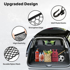 Canvcle installed in Toyota Grand Highlander cargo area, prevents shifting benefit