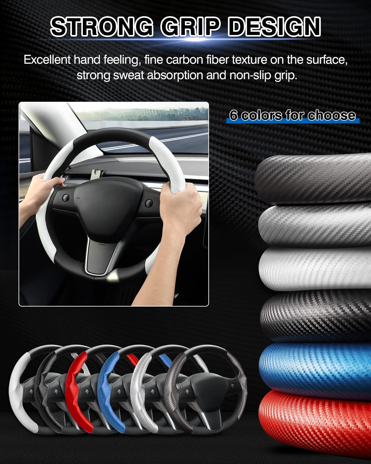 Canvcle hand gripping cover showing non-slip hold and reduced hand fatigue