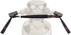 Canyon Dancer Bar-Harness II close-up of molded cup and steel lay-in for grip protection