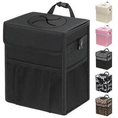Capolo front view with lid showing tidy containment and easy access