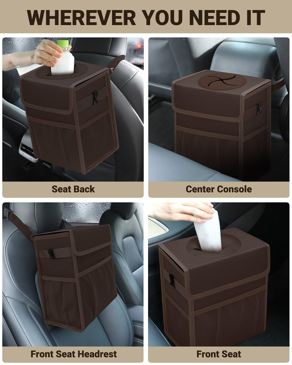 Capolo lifestyle backseat placement keeping car clean during family rides
