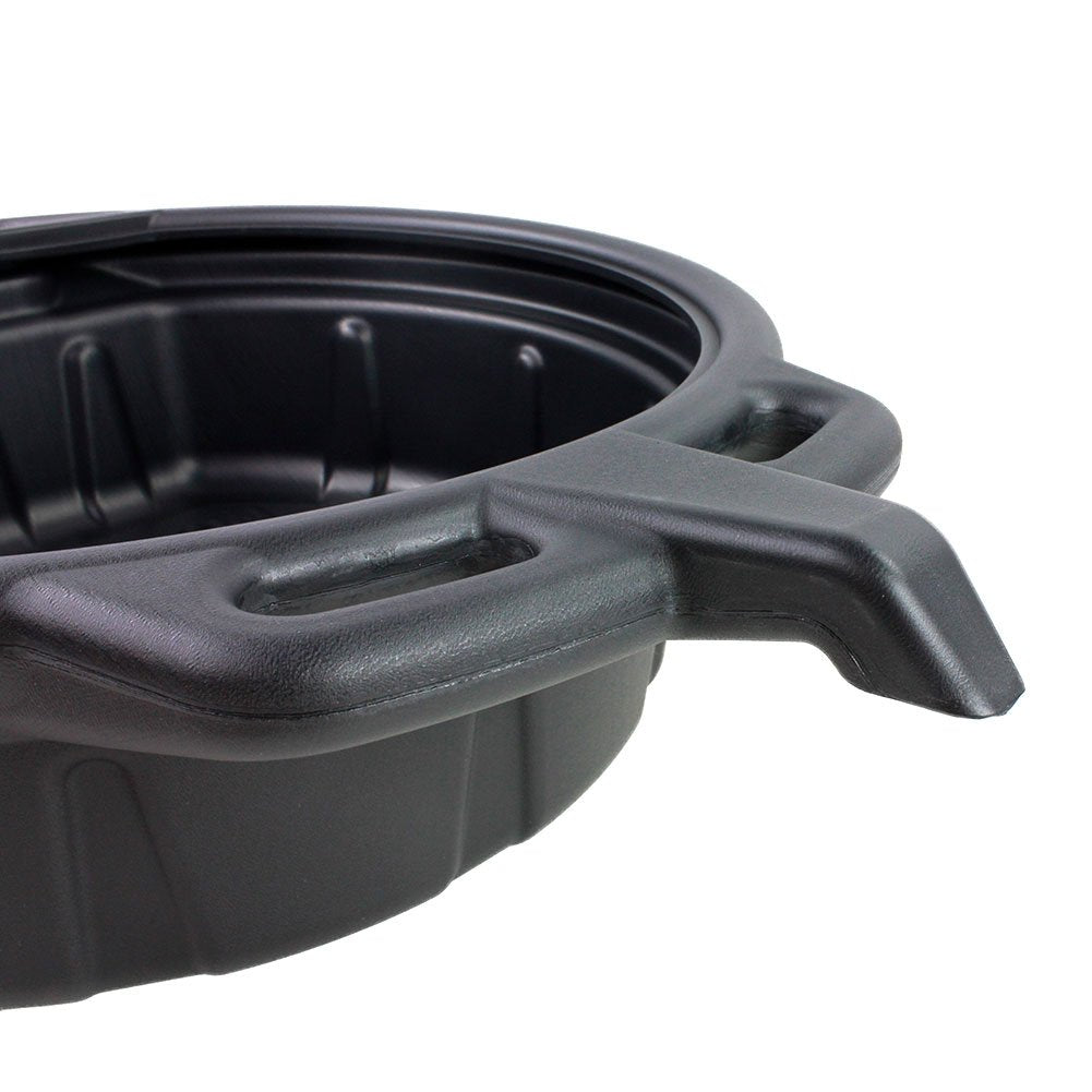 Capri Tools anti-splash lip detail reducing drips during fluid transfer