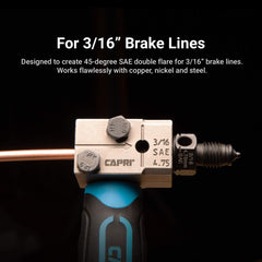 Capri Tools in-vehicle use demonstrating tight-space accessibility and portability
