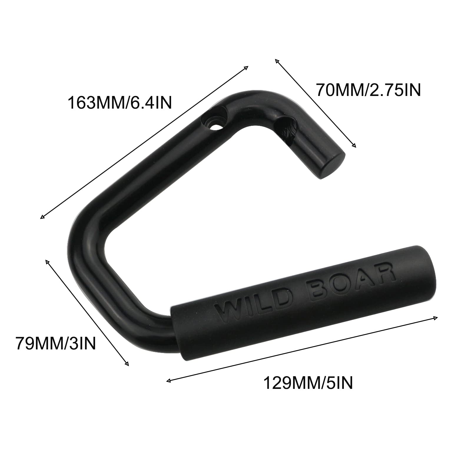 caqeg mounting hardware and screws displayed for easy installation