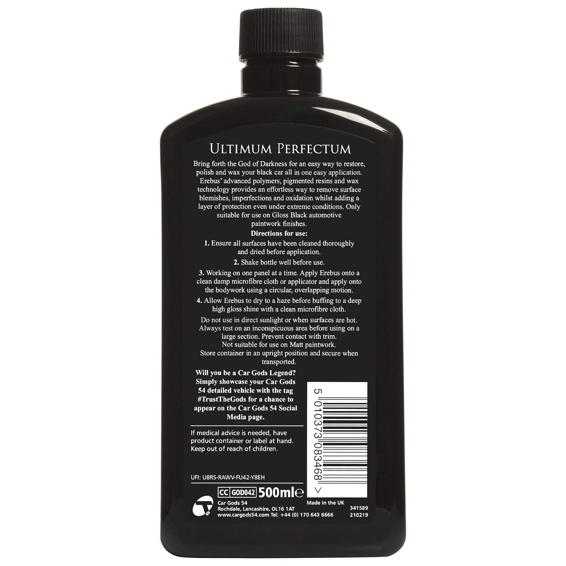 Car Gods open jar texture revealing creamy carnauba-rich polish