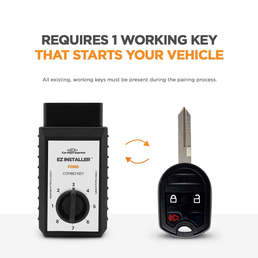 Car Keys Express EZ installer connected and in use to save programming time