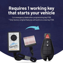 Car Keys Express programmable module detail illustrating easy pairing benefit