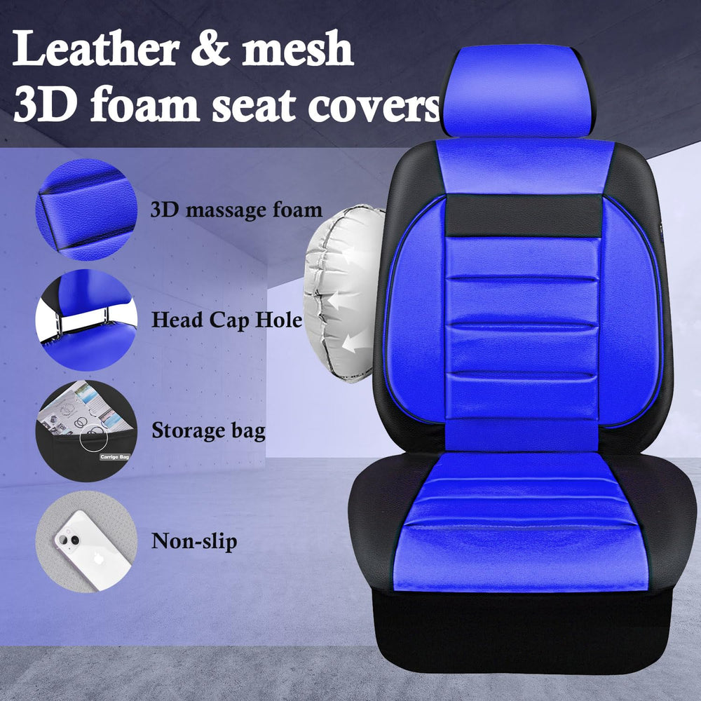 CAR PASS 3D foam back support close-up for improved driving comfort