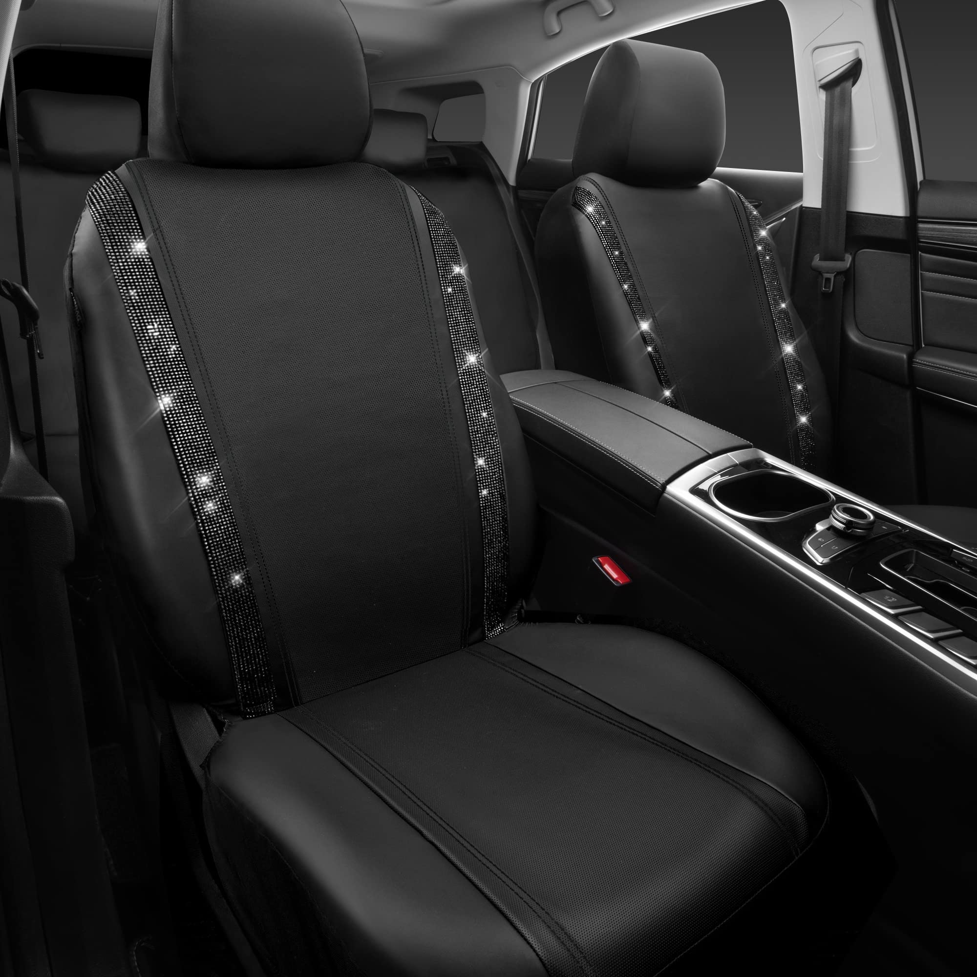 CAR PASS airbag seam detail showing safety-compatible deployment