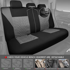 CAR PASS airbag cutout detail showing safety-compatible seam reinforcement