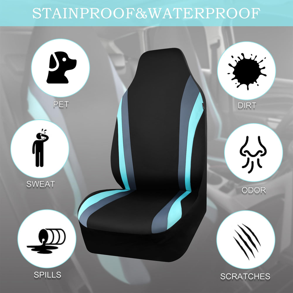 CAR PASS installed on driver seat in car showing easy installation benefit
