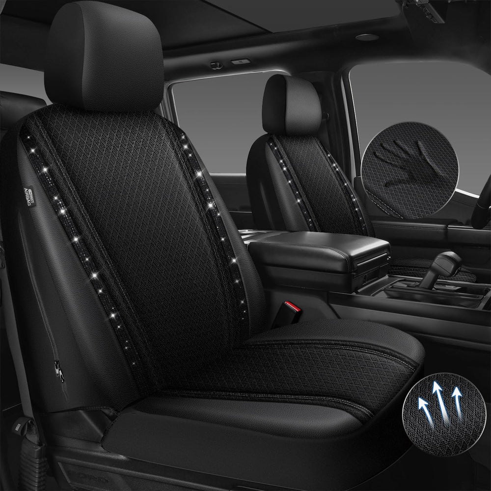 CAR PASS zipper at armrest area enabling fit with armrest seats