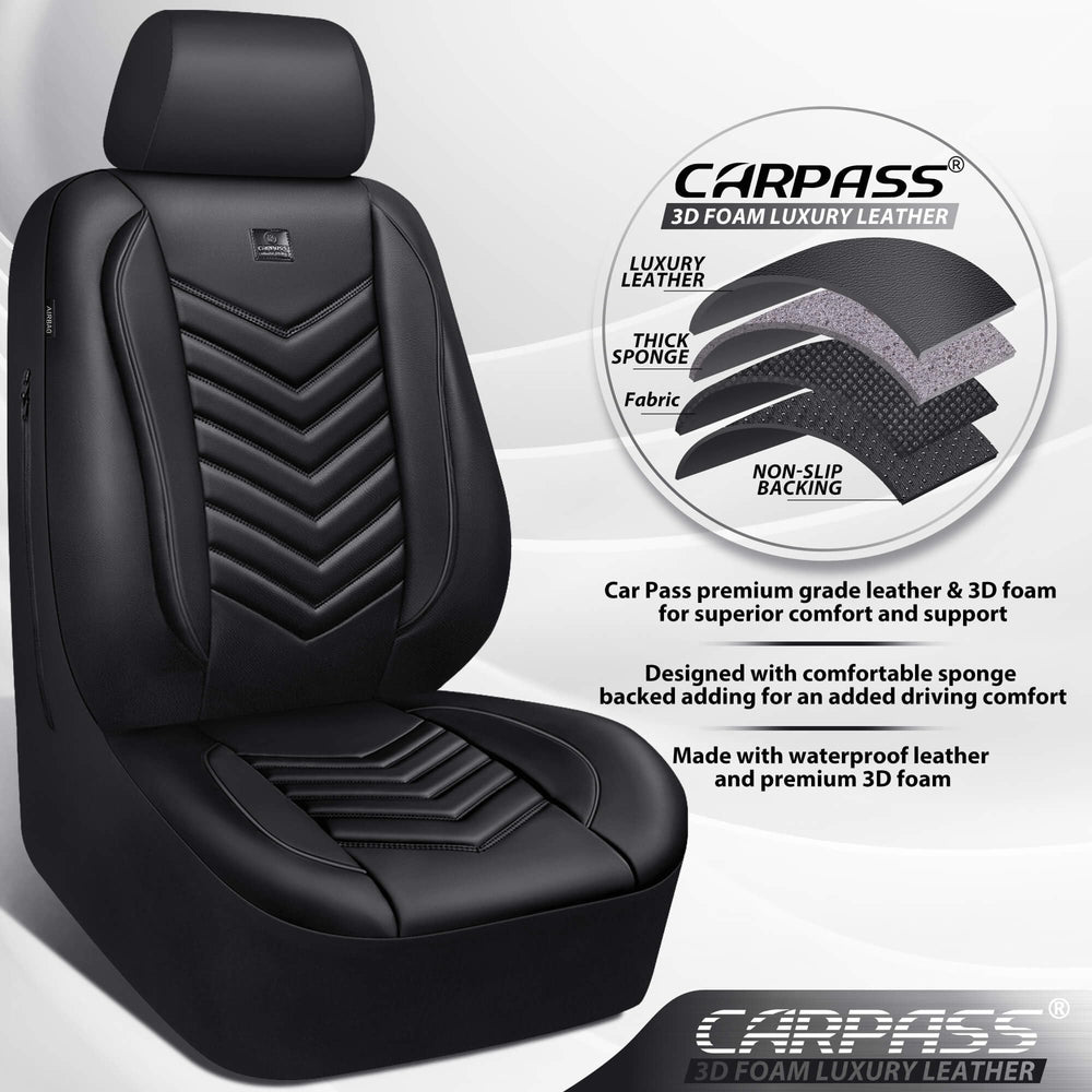 CAR PASS rear seat full view installed protecting back bench and family use