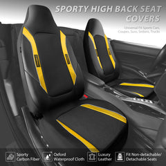CAR PASS carbon fiber accent close-up highlighting sporty finish