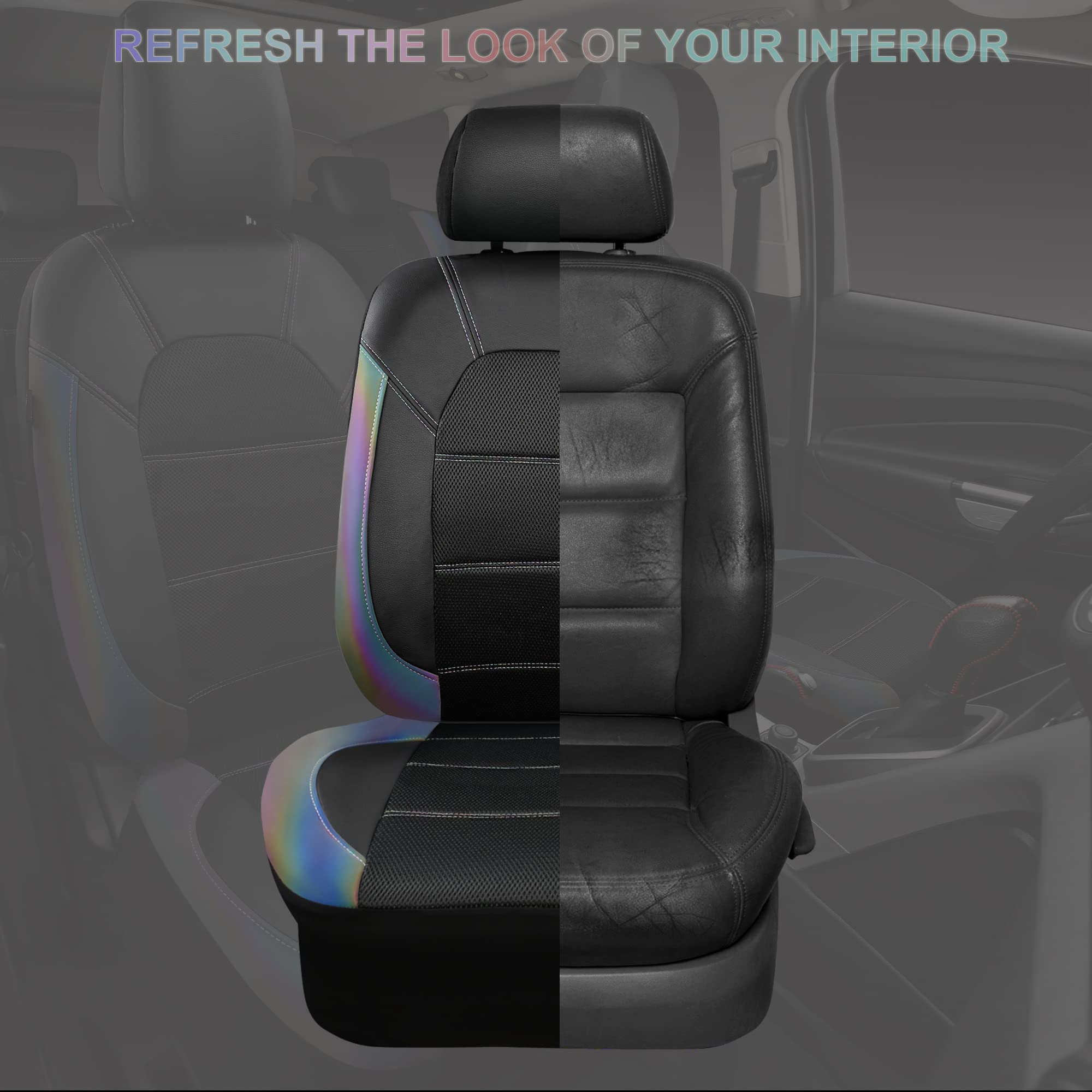 CAR PASS rear bench cover installed for full vehicle protection and style