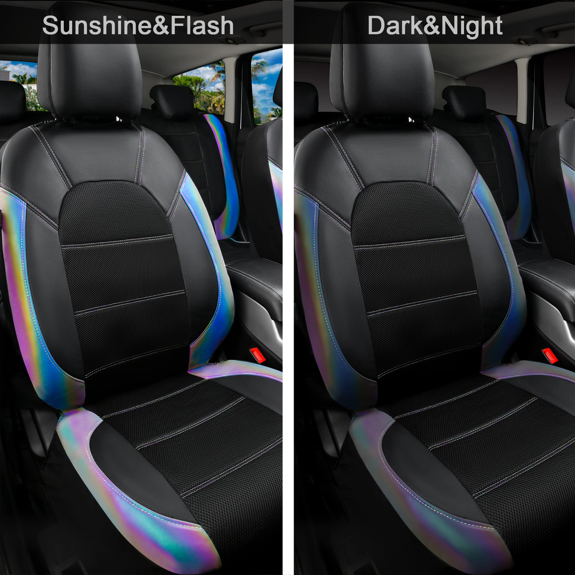 CAR PASS side profile of installed cover demonstrating snug fit and support