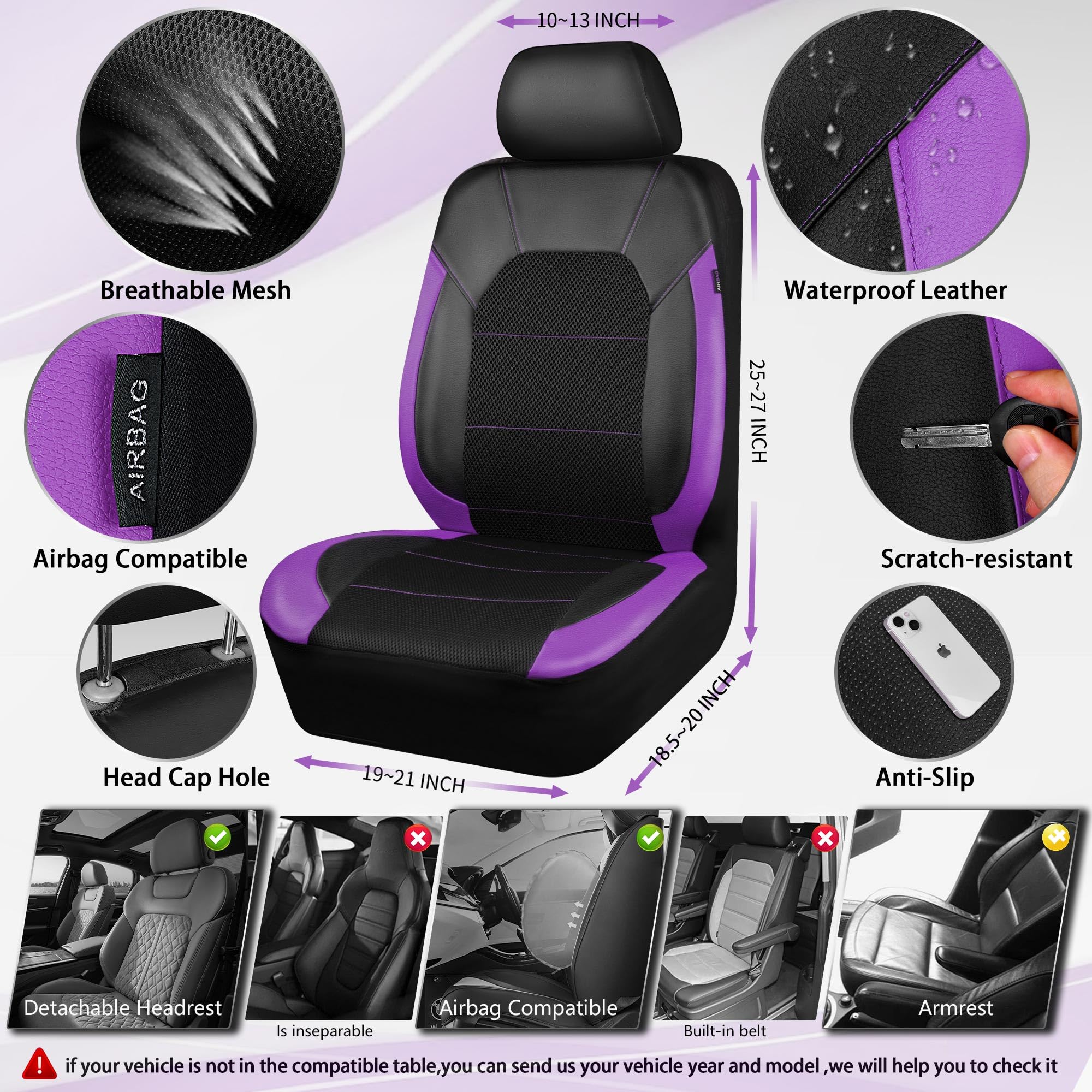 CAR PASS air-mesh close-up displaying breathable panel for cooler seating