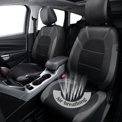 CAR PASS air mesh close-up highlighting breathable texture for cooler seating