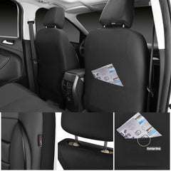 CAR PASS faux leather close-up showing texture and durability for easy cleaning