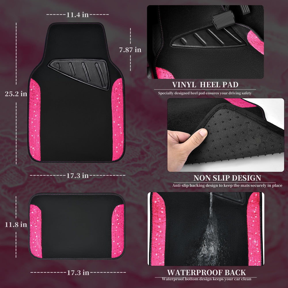 CAR PASS lace texture close-up shows durable breathable material benefit