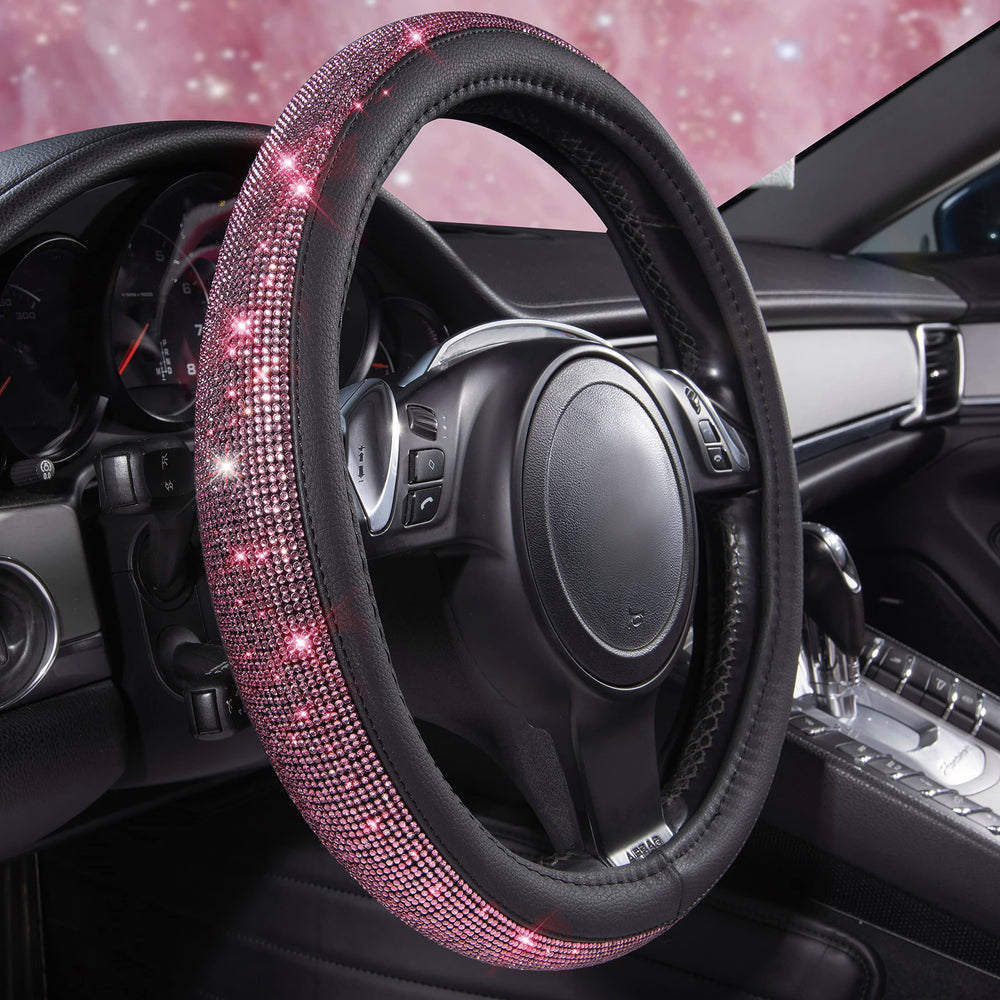 CAR PASS close-up of rhinestones highlighting sparkling detail and style