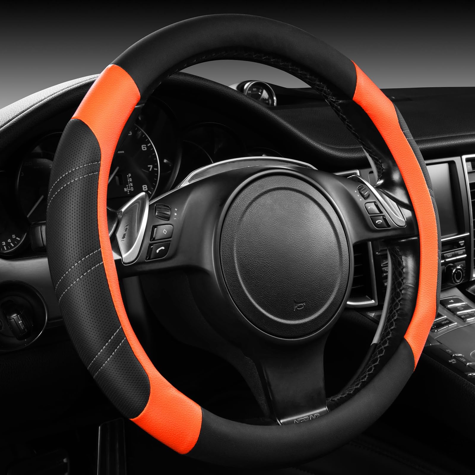 CAR PASS microfiber leather close-up highlighting soft texture and long-lasting wear