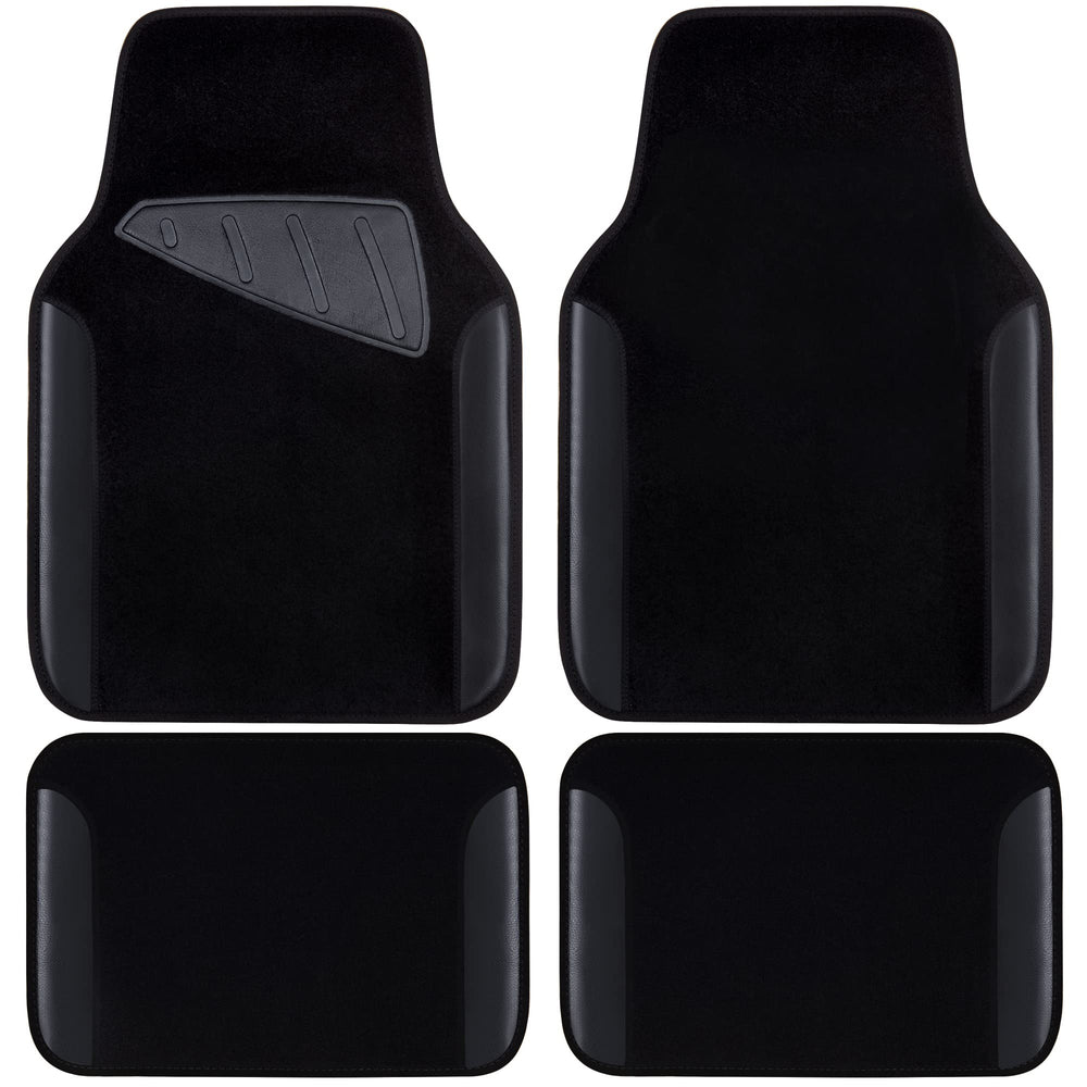CAR PASS front mat full view showing clean protection and style