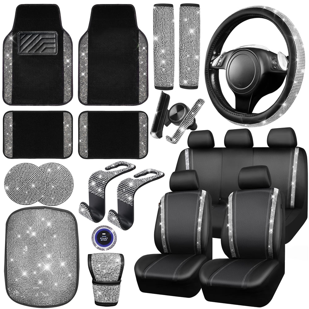 CAR PASS front seat and dashboard view showing cohesive sparkling interior upgrade