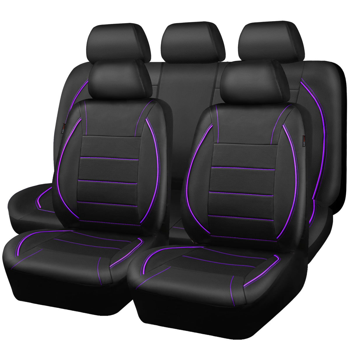 CAR PASS front seat cover full view showing fresh interior protection
