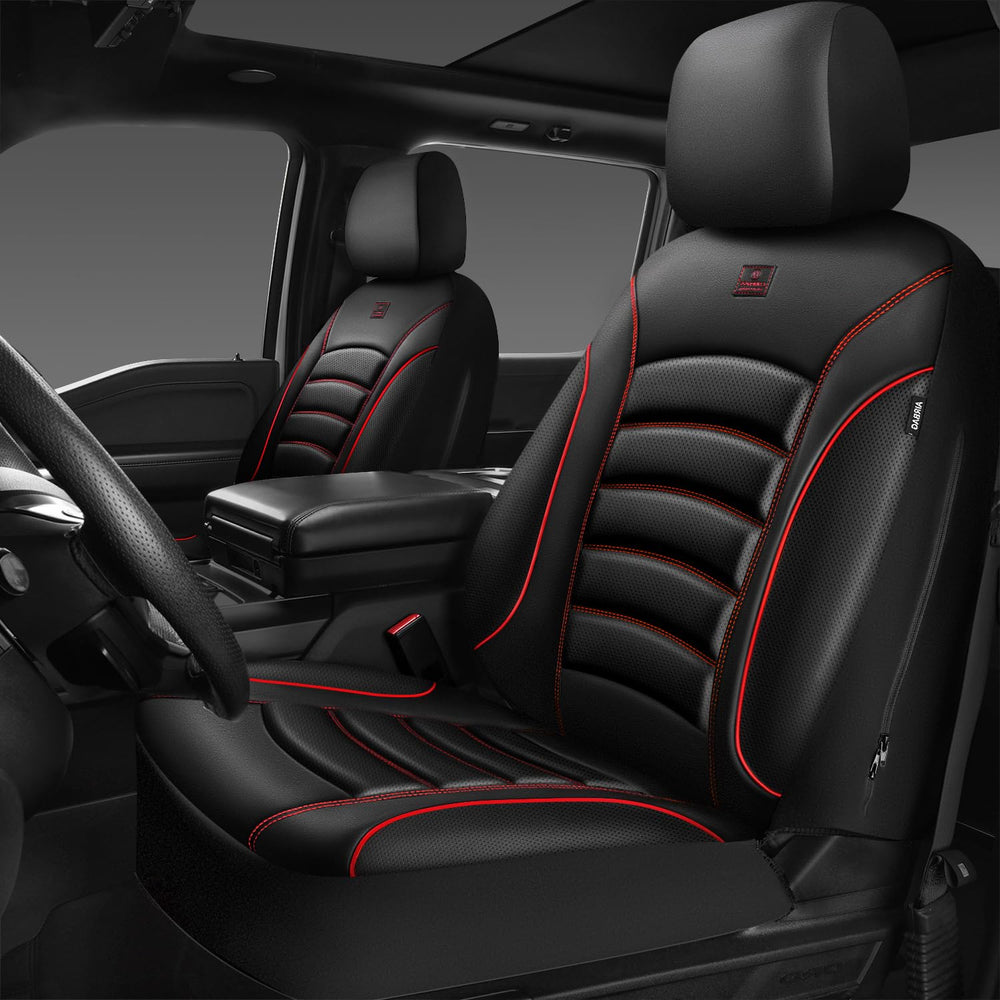 CAR PASS front seat cover full view showing stylish protection and comfort