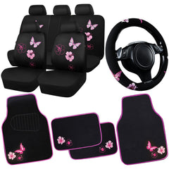 CAR PASS front seat cover on car showing full protection and coordinated look