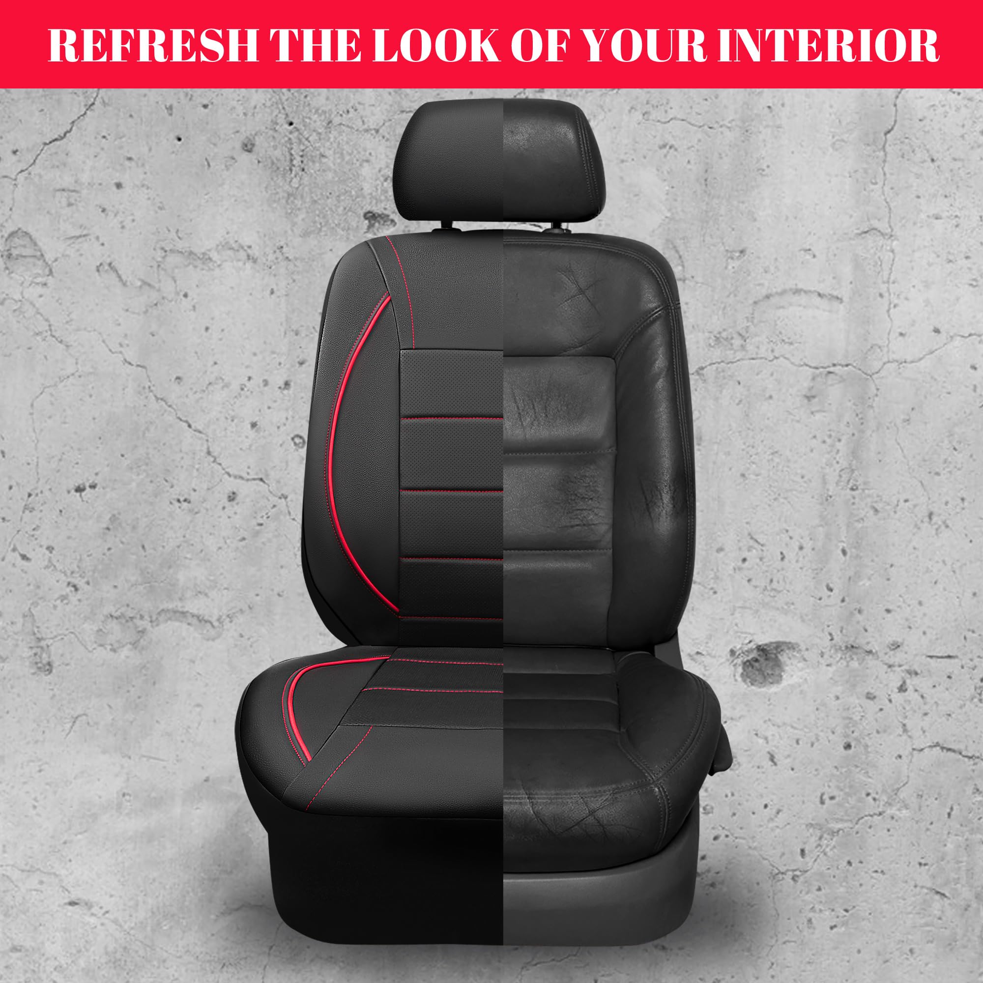 CAR PASS headrest cover with reserved hole preserving headrest adjustability